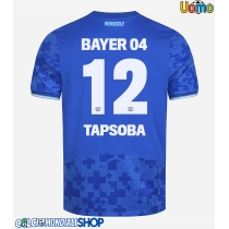 Maglie da calcio Bayer Leverkusen Edmond Tapsoba #12 Terza Maglia 2025-26 Manica Corta